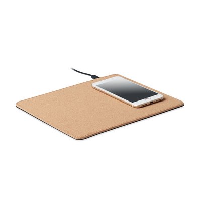 Alfombrilla de Corcho con Cargador 15W