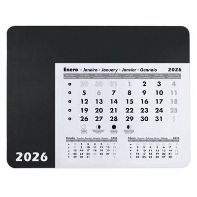 Alfombrilla PVC con Calendario