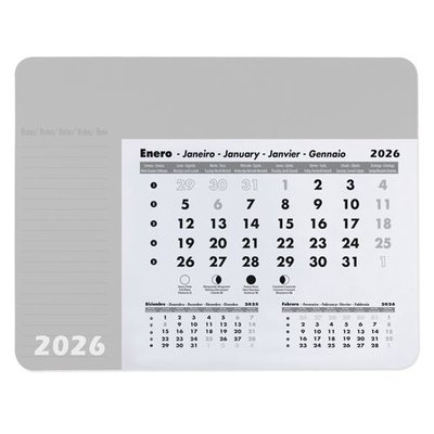Alfombrilla PVC con Calendario