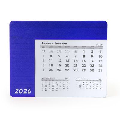 Alfombrilla de ratón con calendario Royal Talla Única Adulto