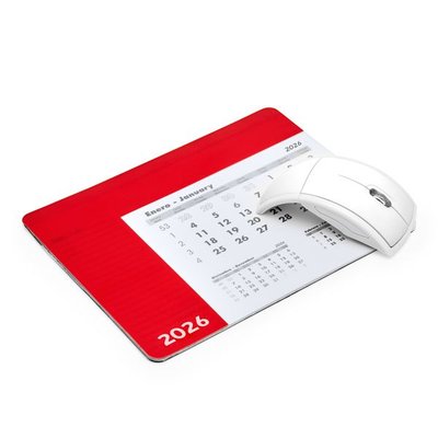 Alfombrilla de ratón con calendario