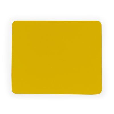 Alfombrilla para ratón de diseño plano Amarillo Talla Única Adulto