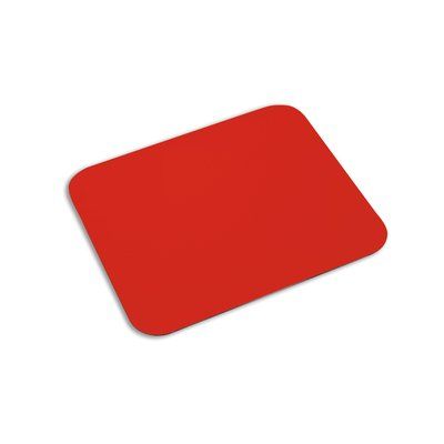 Alfombrilla de ratón de poliéster personalizada Rojo