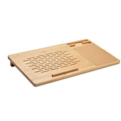 Alfombrilla Soporte Bambú para Portátil 