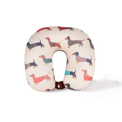 Almohada de viaje en poliéster 100% personalizable