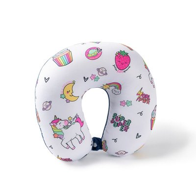 Almohada de viaje en poliéster 100% personalizable