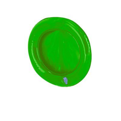 Almohadilla Frisbee redonda Ver
