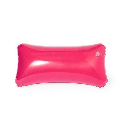 Almohadilla hinchable rectangular con una cara transparente Fucsi