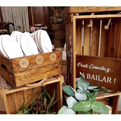 Alpargata Blanca Boda Stand