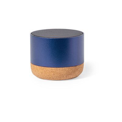 Altavoz 3W BT Aluminio Reciclado/Corcho Mar