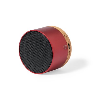 Altavoz 3W BT Aluminio Reciclado/Corcho