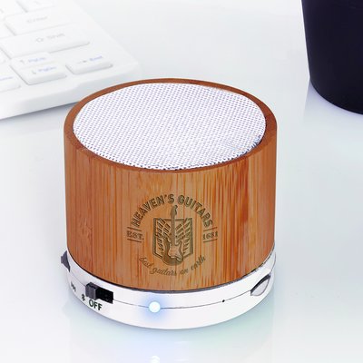 Altavoz Bambú Bluetooth 5.0