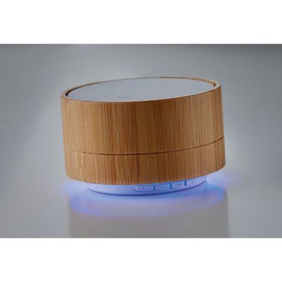 Altavoz Bambú Inalámbrico 3W