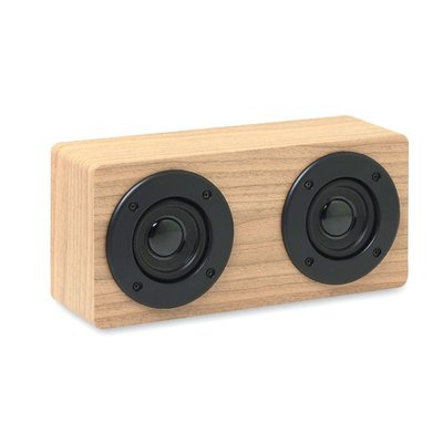 Altavoz bluetooth con amplificador 2 x 3W Marrón