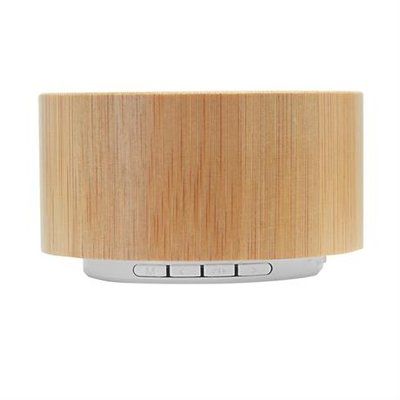 Altavoz Bluetooth de madera con radio FM