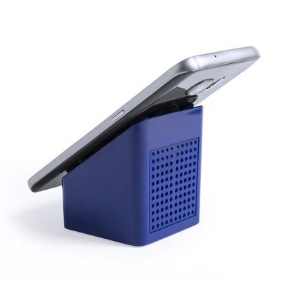 Altavoz bluetooth con soporte para móvil con ventosas