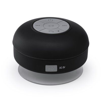 Altavoz Bluetooth con ventosa 3W Negro Talla Única Adulto
