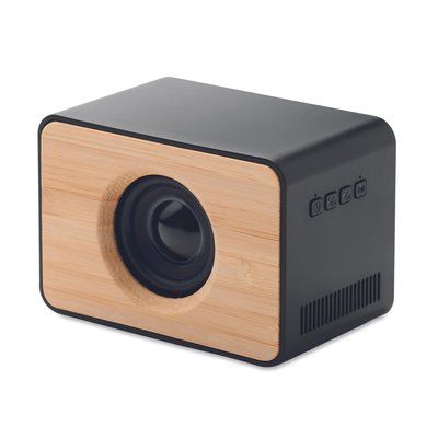 Altavoz Cargador Bambú 5.0 Inalámbrico