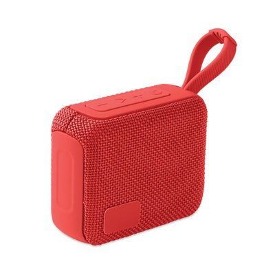Altavoz inalámbrico 5W con batería recargable Rojo
