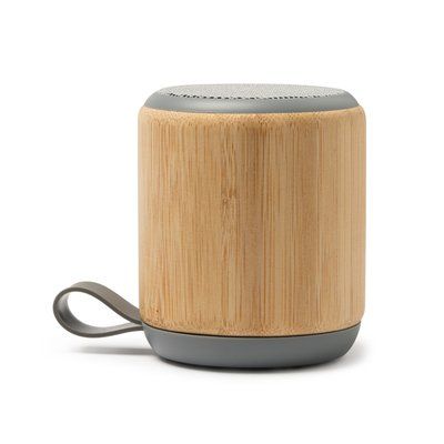 Altavoz inalámbrico de bambú 3W Crudo