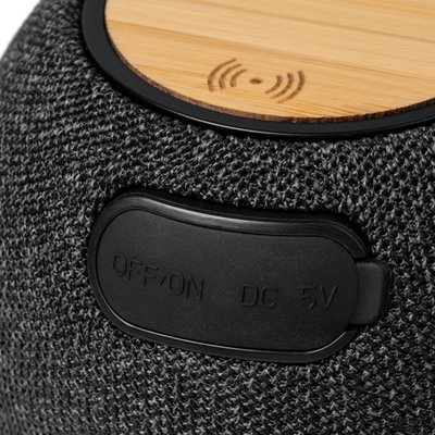 Altavoz inalámbrico de bambú con BT