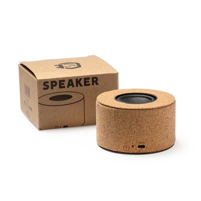 Altavoz inalámbrico en corcho natural