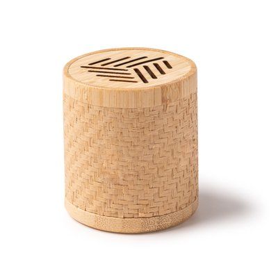 Altavoz inalámbrico de fibras naturales