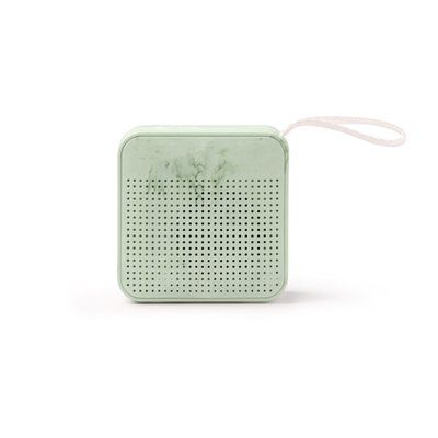 Altavoz inalámbrico de materiales reciclados Verde Helecho Talla Única Adulto
