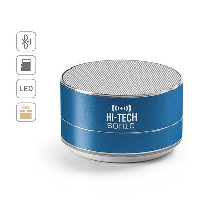 Altavoz con micrófono de aluminio