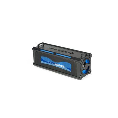 Altavoz portátil con correa y power bank