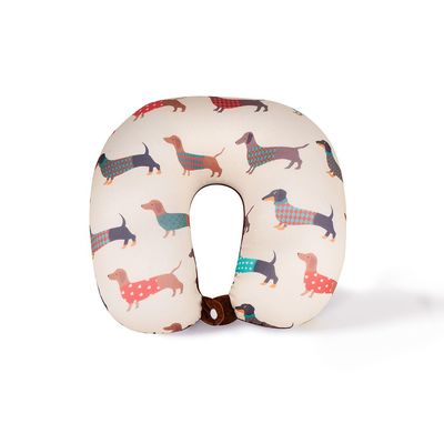 Almohada de viaje en poliéster 100% personalizable