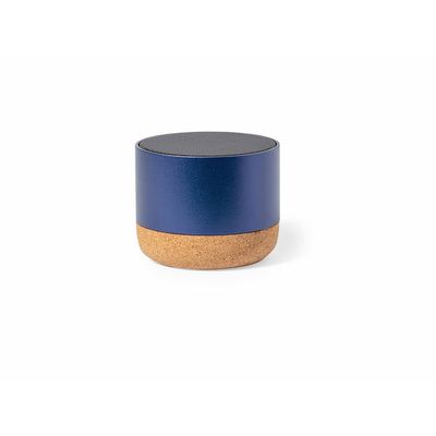 Altavoz 3W BT Aluminio Reciclado/Corcho Mar
