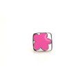 Anillo Ajustable Ágatha R.P. Flor Fucsia