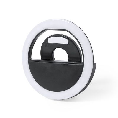 Anillo de Luz LED Recargable para Móvil Neg
