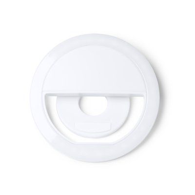 Anillo de luz LED con 3 intensidades Blanco Talla Única Adulto