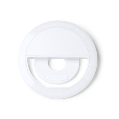 Anillo de luz LED con 3 intensidades Blanco