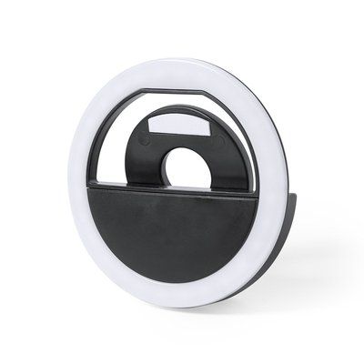 Anillo de Luz LED Recargable para Móvil Neg