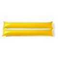 Aplaudidores en LDPE inflables Amarillo Talla Única Adulto