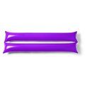 Aplaudidores en LDPE inflables Morado Talla Única Adulto