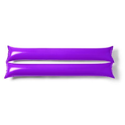 Aplaudidores en LDPE inflables Morado Talla Única Adulto