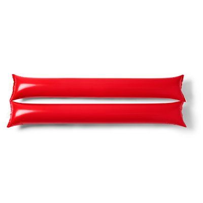 Aplaudidores en LDPE inflables Rojo Talla Única Adulto