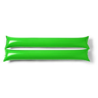 Aplaudidores en LDPE inflables Verde Helecho Talla Única Adulto