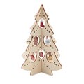 Árbol Navidad Madera DIY con Adornos