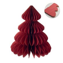Árbol de Navidad de papel Rojo