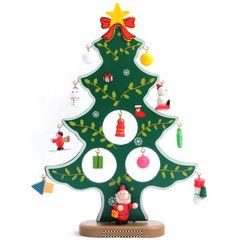 Árbol Decorativo Navideño Madera | BASE | 35 x 5