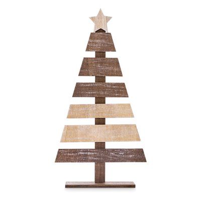Árbol de Navidad decorativo de madera