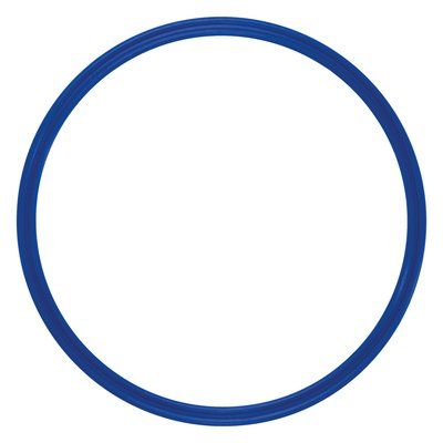Aro plano de polipropileno Royal Blue 50 cm