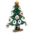 Árbol Decorativo Navideño Madera Verde