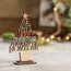 Árbol Felicitación Navideño en Madera