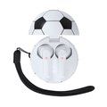 Auriculares 3W con estuche balón de fútbol Bla